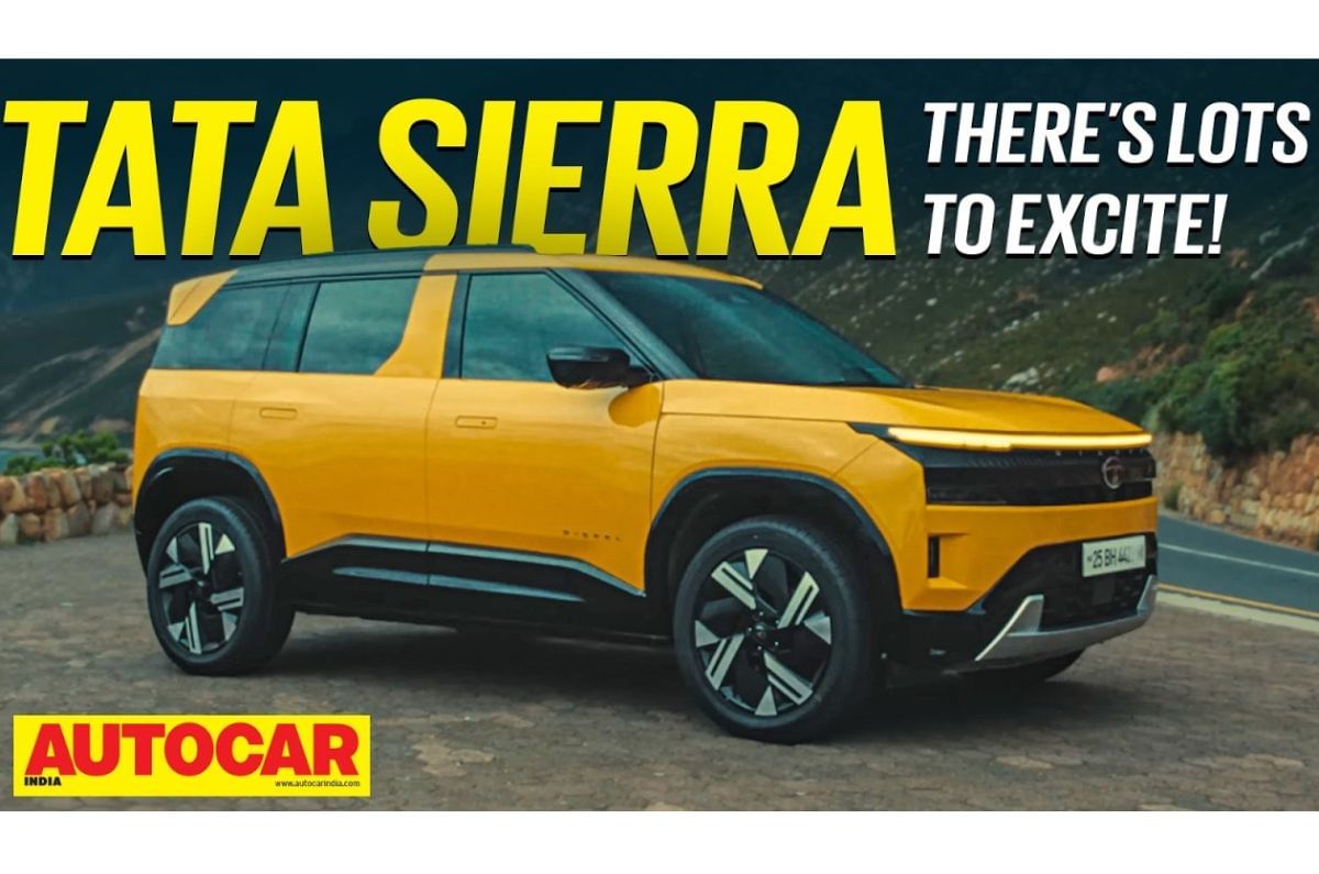 2025 Tata Sierra key details video 